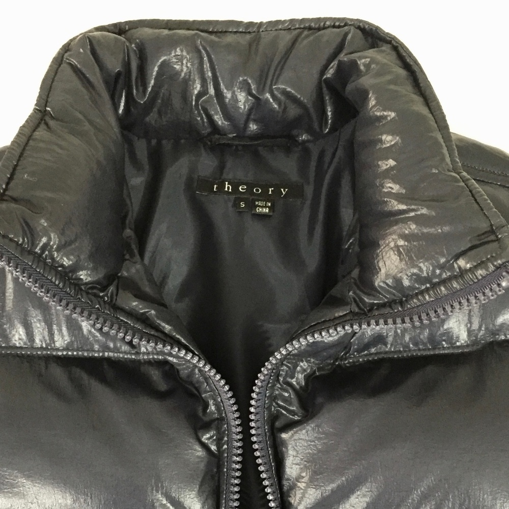 NEW Theory mens Quilted Down bomber jacket - Picture 4 of 7